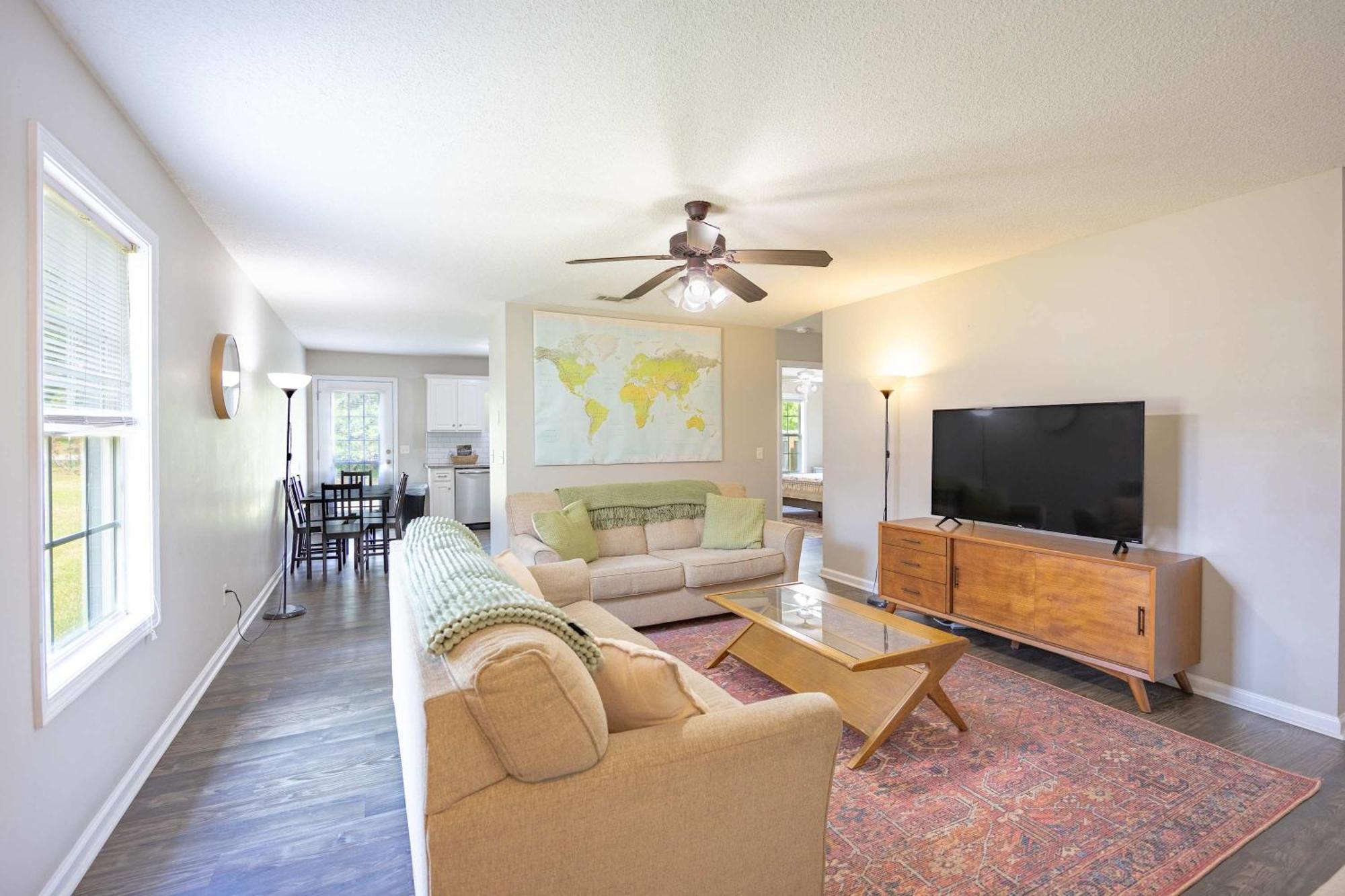 Cozy And Contemporary Villa 1 Mile From Gsu Statesboro Bagian luar foto
